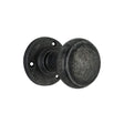 Spira Brass Door Furniture N/A / Pewter / Mortice Knobs Spira Brass - Ribbed Door Knobs Pewter