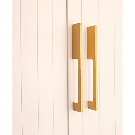 Spira Brass Cabinet Hardware N/A / Satin Brass / Cabinet Pull Handles Spira Brass - Sleek Bar Handles Satin Brass Large