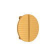 Spira Brass Cabinet Hardware N/A / Satin Brass / Cabinet Pull Handles Spira Brass - Striped Half Moon Door Handles Satin Brass Small
