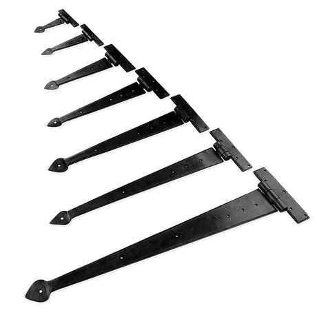 Spira Brass Hinges N/A / Beeswax / Tee Hinges Spira Brass - T - Hinges Arrow End Beeswax 9" 225mm