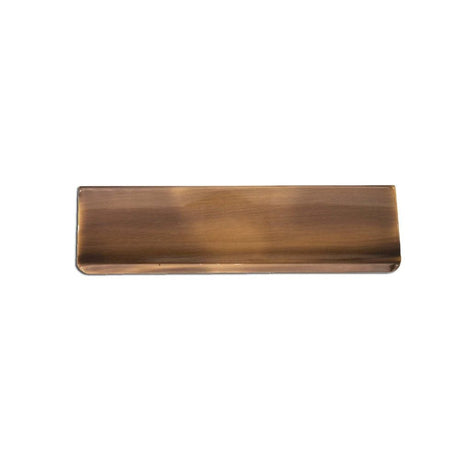 Spira Brass Door Furniture N/A / Antique Brass / Interior Letter Flap Spira Brass - Tidy Flap 275 x 80mm Antique Brass