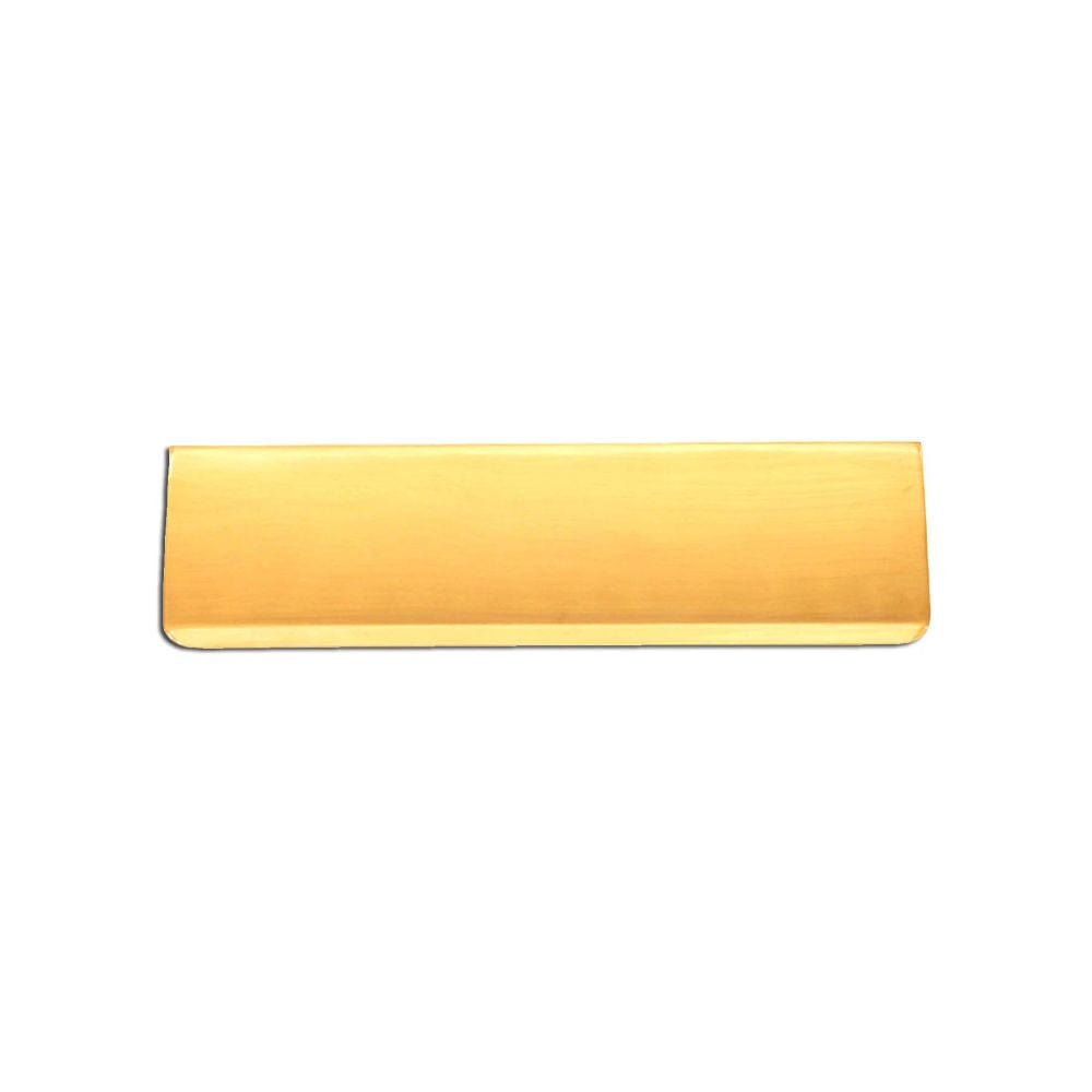 Spira Brass Door Furniture N/A / Polished Brass / Interior Letter Flap Spira Brass - Tidy Flap 275 x 80mm Polished Brass