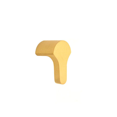 Spira Brass Cabinet Hardware N/A / Satin Brass / Cabinet Cup Pulls Spira Brass - Tulip Drop Pull Satin Brass