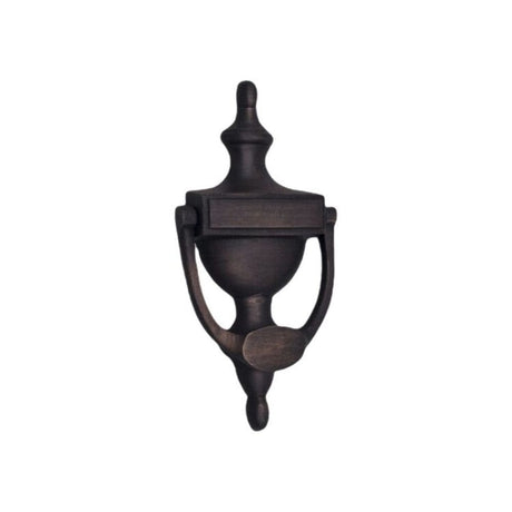 Spira Brass Door Furniture N/A / Aged Bronze / Door Knockers Spira Brass - Victorian Door Knocker 150mm Aged Bronze