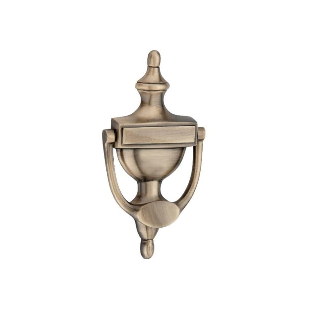 Spira Brass Door Furniture N/A / Antique Brass / Door Knockers Spira Brass - Victorian Door Knocker 150mm Antique Brass