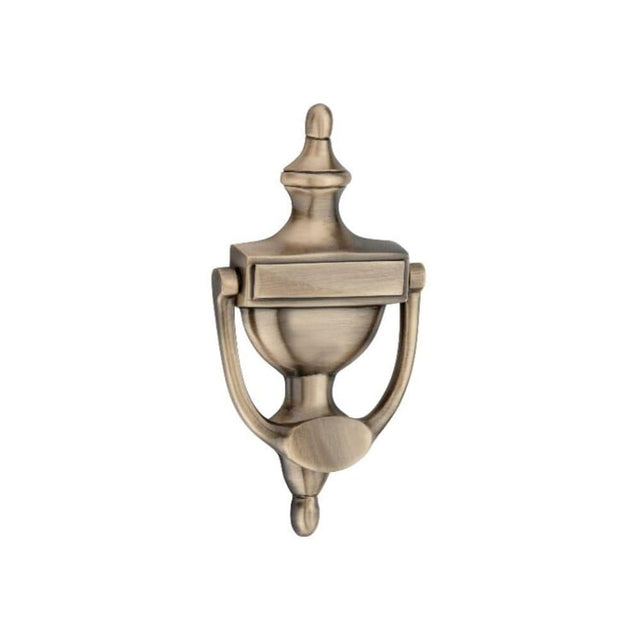 Spira Brass Door Furniture N/A / Antique Brass / Door Knockers Spira Brass - Victorian Door Knocker 150mm Antique Brass