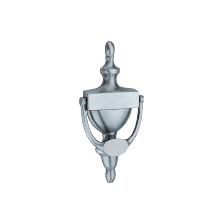 Spira Brass Door Furniture N/A / Satin Chrome / Door Knockers Spira Brass - Victorian Door Knocker 150mm Satin Chrome