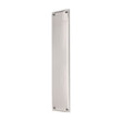 Spira Brass Door Furniture N/A / Polished Chrome / Finger Plates Spira Brass - Victorian Finger Plate 275mm Polished Chrome