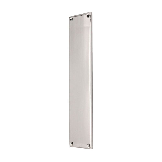 Spira Brass Door Furniture N/A / Polished Chrome / Finger Plates Spira Brass - Victorian Finger Plate 275mm Polished Chrome