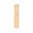 Spira Brass Door Furniture N/A / Satin Brass / Finger Plates Spira Brass - Victorian Finger Plate 275mm Satin Brass