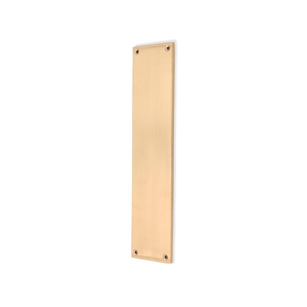 Spira Brass Door Furniture N/A / Satin Brass / Finger Plates Spira Brass - Victorian Finger Plate 275mm Satin Brass