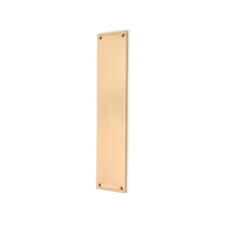 Spira Brass Door Furniture N/A / Satin Brass / Finger Plates Spira Brass - Victorian Finger Plate 275mm Satin Brass