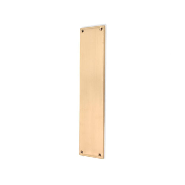 Spira Brass Door Furniture N/A / Satin Brass / Finger Plates Spira Brass - Victorian Finger Plate 275mm Satin Brass