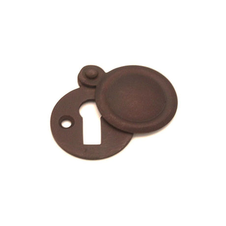 Spira Brass Door Furniture N/A / Aged Bronze / Mortice Key Profile Escutcheons Spira Brass - Victorian Key hole Covered Aged Bronze