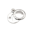 Spira Brass Door Furniture N/A / Polished Chrome / Mortice Key Profile Escutcheons Spira Brass - Victorian Key hole Covered Polished Chrome
