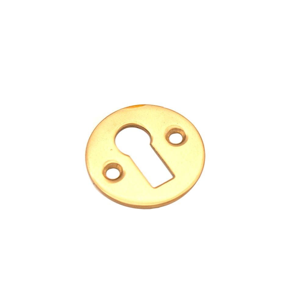 Spira Brass Door Furniture N/A / Polished Brass / Mortice Key Profile Escutcheons Spira Brass - Victorian Key hole Polished Brass