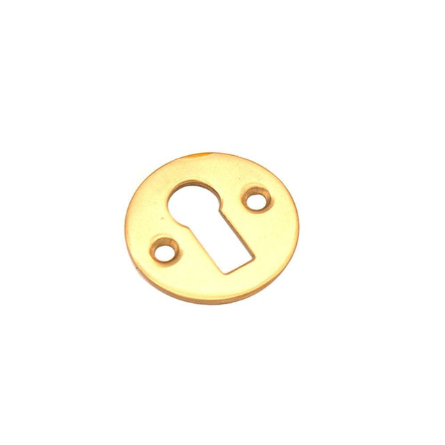 Spira Brass Door Furniture N/A / Polished Brass / Mortice Key Profile Escutcheons Spira Brass - Victorian Key hole Polished Brass