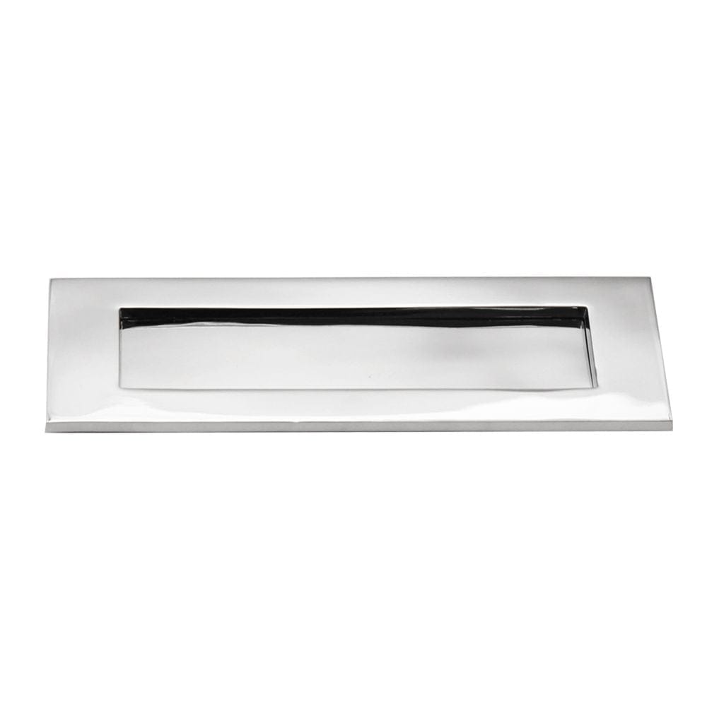 Spira Brass Door Furniture N/A / Polished Chrome / Letter Plates Spira Brass - Victorian Letter Plate 250mm Polished Chrome