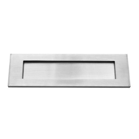 Spira Brass Door Furniture N/A / Satin Chrome / Letter Plates Spira Brass - Victorian Letter Plate 250mm Satin Chrome