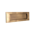 Spira Brass Door Furniture N/A / Antique Brass / Letter Plates Spira Brass - Victorian Letter Plate 300mm Antique Brass