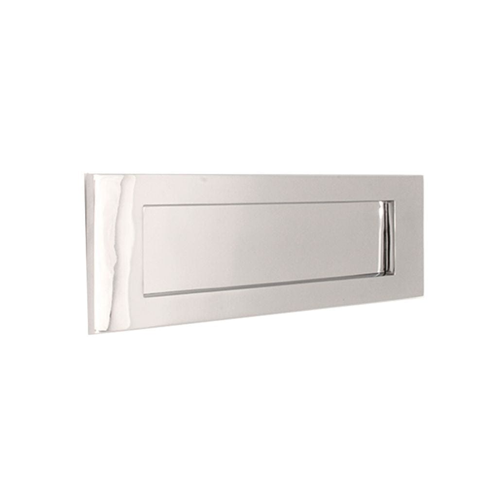 Spira Brass Door Furniture N/A / Polished Chrome / Letter Plates Spira Brass - Victorian Letter Plate 300mm Polished Chrome