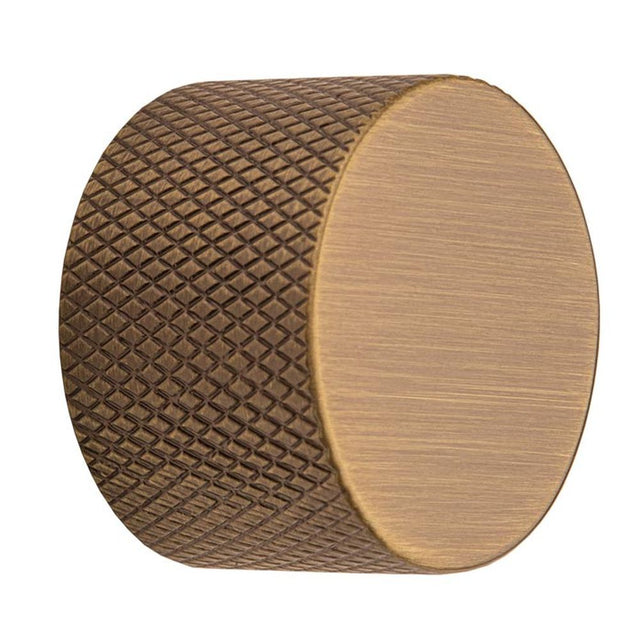 This is an image showing Knurled Dimmer Knob Only - Antique Brass spkdimab available to order from trade door handles, quick delivery and discounted prices.