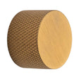 This is an image showing Knurled Dimmer Knob Only - Satin Brass spkdimsb available to order from trade door handles, quick delivery and discounted prices.