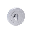 STATUS Door Furniture Polished Chrome / No STATUS WC Turn and Release on Round Rose - Polished Chrome