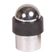 Steel Line Door Furniture Polished Stainless Steel / Floor Door Stop Steel Line Domed Door Stop Polished Stainless Steel Finish