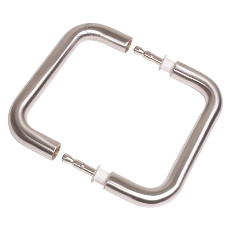 Steel Line Door Furniture Satin Stainless Steel / Back to Back Fixing Pack Steel Line Door Pull Handle Back to Back 225mm Satin Stainless Steel finish