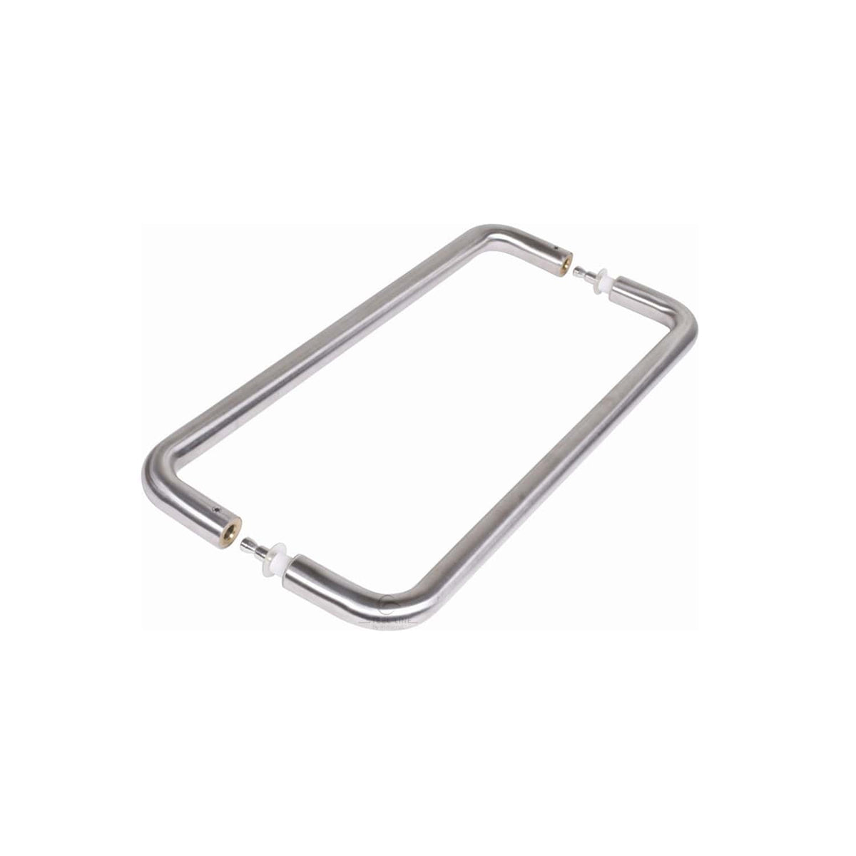 Line Pull Handle Steel Line Door Pull Handle Back to Back 425mm Satin Stainless Steel ...