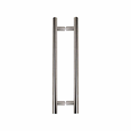 Steel Line Door Furniture Satin Stainless Steel / Back to Back Fixing Pack Steel Line Door Pull Handle Back to Back 720mm Satin Stainless Steel finish