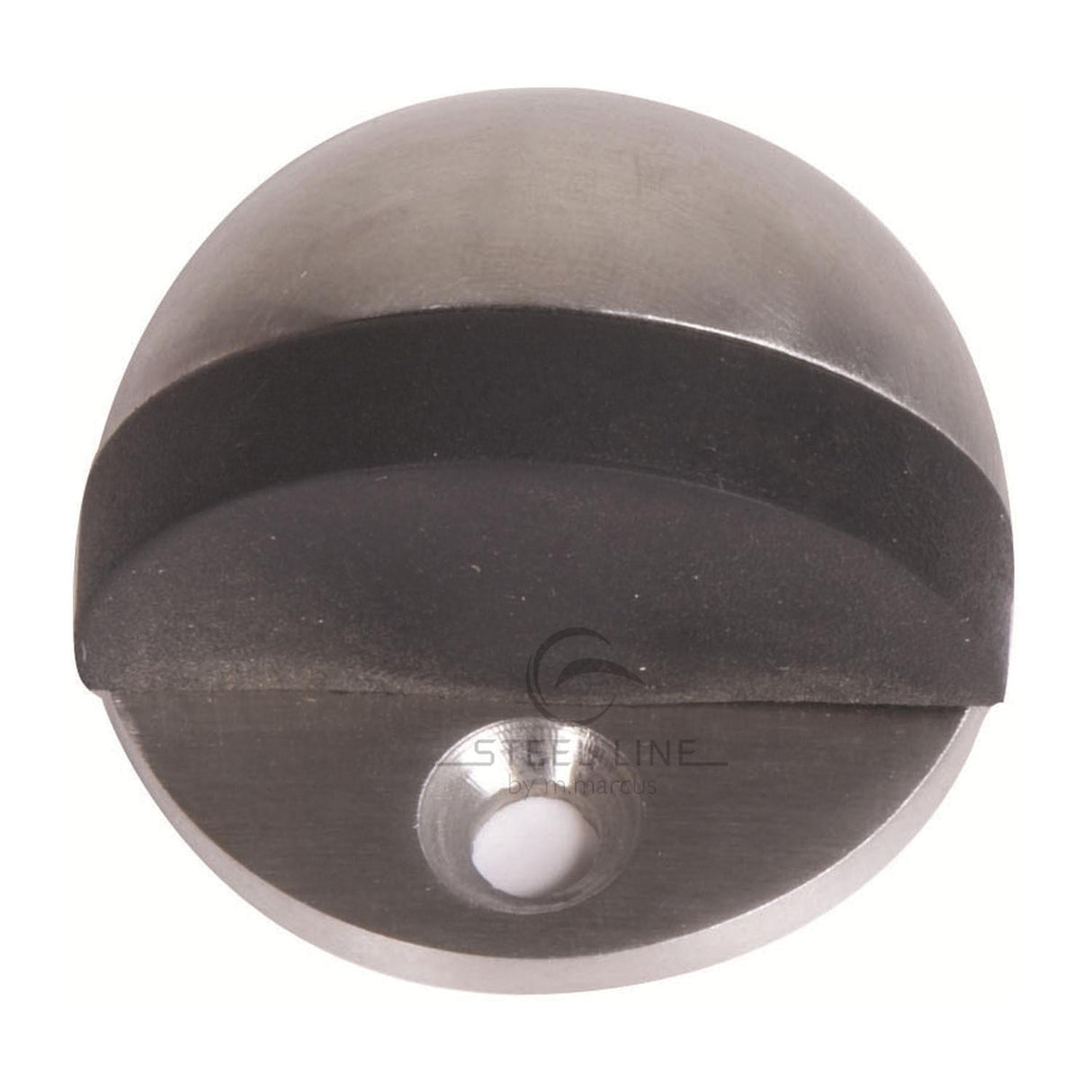 Steel Line Door Furniture Satin Stainless Steel / Floor Door Stop Steel Line Shielded Door Stop Satin Stainless Steel Finish