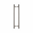 Steel Line Door Furniture Satin Stainless Steel / Back to Back Fixing Pack Steel Line T Pull Back to Back 1400mm Satin Stainless Steel finish