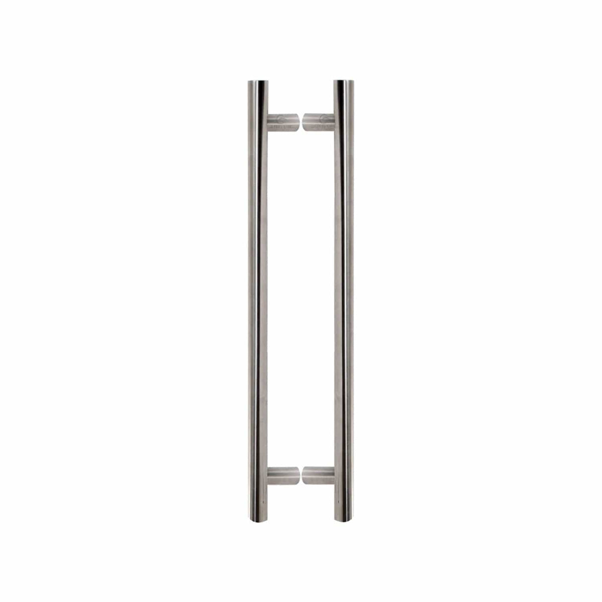 Steel Line Door Furniture Satin Stainless Steel / Back to Back Fixing Pack Steel Line T Pull Back to Back 1400mm Satin Stainless Steel finish