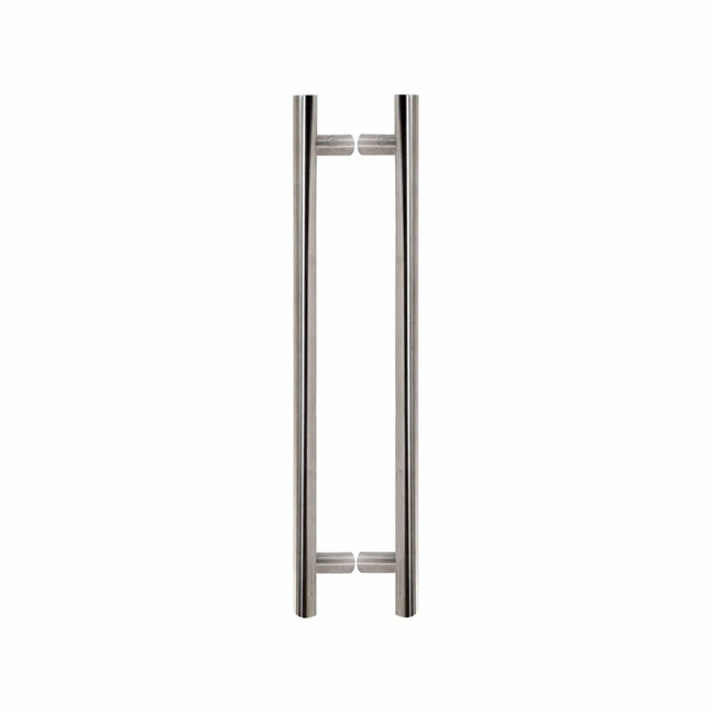 Steel Line Door Furniture Satin Stainless Steel / Back to Back Fixing Pack Steel Line T Pull Back to Back 1400mm Satin Stainless Steel finish