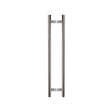 Steel Line Door Furniture Satin Stainless Steel / Back to Back Fixing Pack Steel Line T Pull Back to Back 2000mm Satin Stainless Steel finish