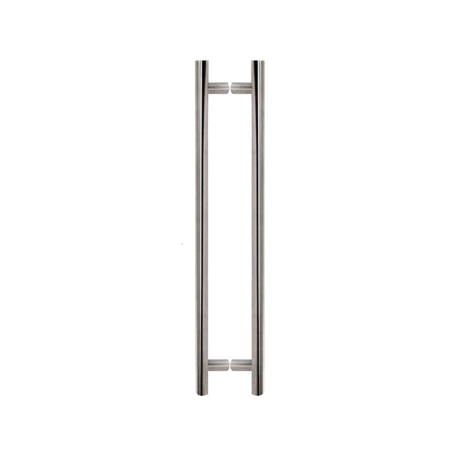Steel Line Door Furniture Satin Stainless Steel / Back to Back Fixing Pack Steel Line T Pull Back to Back 2000mm Satin Stainless Steel finish