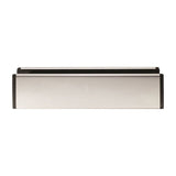 This is an image of a Eurospec - Sleeved Letter Plate - Satin Stainless Steel that is availble to order from Trade Door Handles in Kendal.