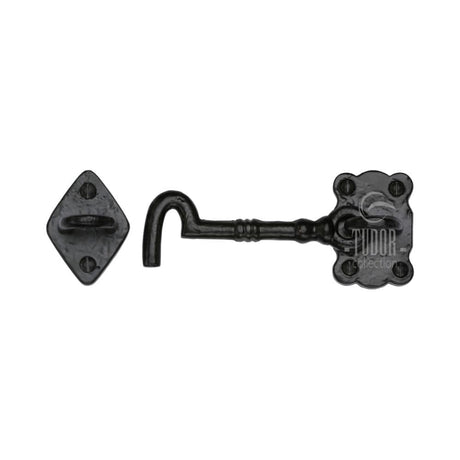The Tudor Collection Accessories Antique Black / Cabin Hooks / 4" x (102mm) The Tudor Collection - Cabin Hook 4" Black Iron