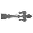 The Tudor Collection Hinges Antique Black / Dummy Hinges / 4" x (102mm) The Tudor Collection - Dummy Strap Hinge 15 3/4" Black Iron