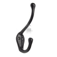The Tudor Collection Accessories Antique Black / Hat & Coat Hooks The Tudor Collection - Hat & Coat Hook Black Iron