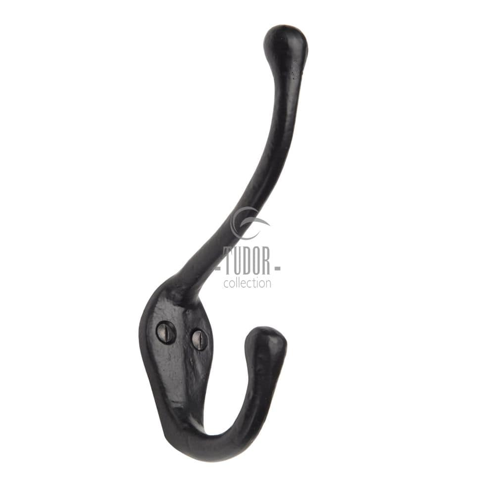 The Tudor Collection Accessories Antique Black / Hat & Coat Hooks The Tudor Collection - Hat & Coat Hook Black Iron