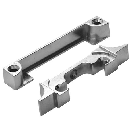 This is an image of a Carlisle Brass - Rebate Set - Nickel Plate that is availble to order from Trade Door Handles in Kendal.