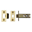 York Security Locks & Latches Polished Brass / Tubular Mortice Latch / 2.5" / 65mm York - Architectural Tubular Latch 2 1/2" Polished Brass Finish