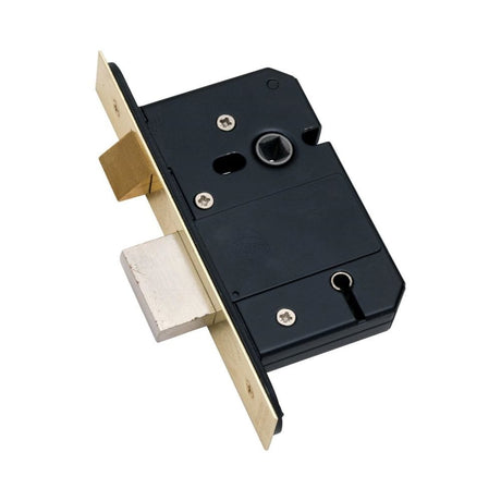 York Security Locks & Latches Satin Nickel / 5 Lever Sashlocks / 2.5" / 65mm York - British Standard 5 Lever Sashlock 2 1/2" Satin Chrome Finish